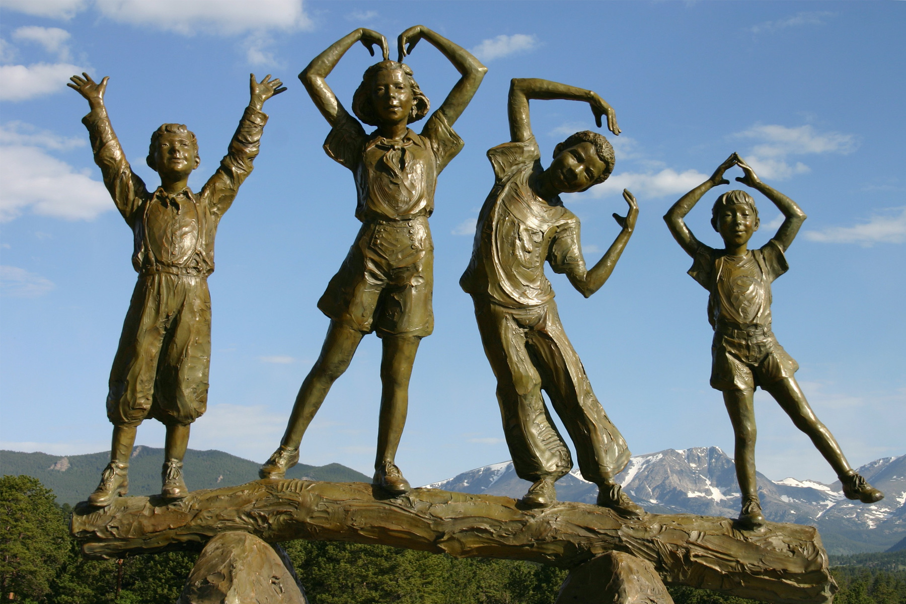 YMCA statue